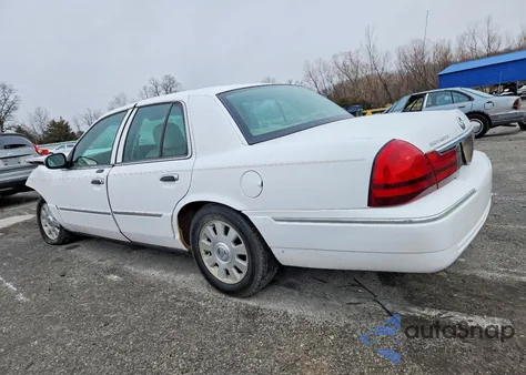 2005 Mercury Grand Marquis Ls z USA, uszkodzony, nr VIN 2MEFM75W65X621982